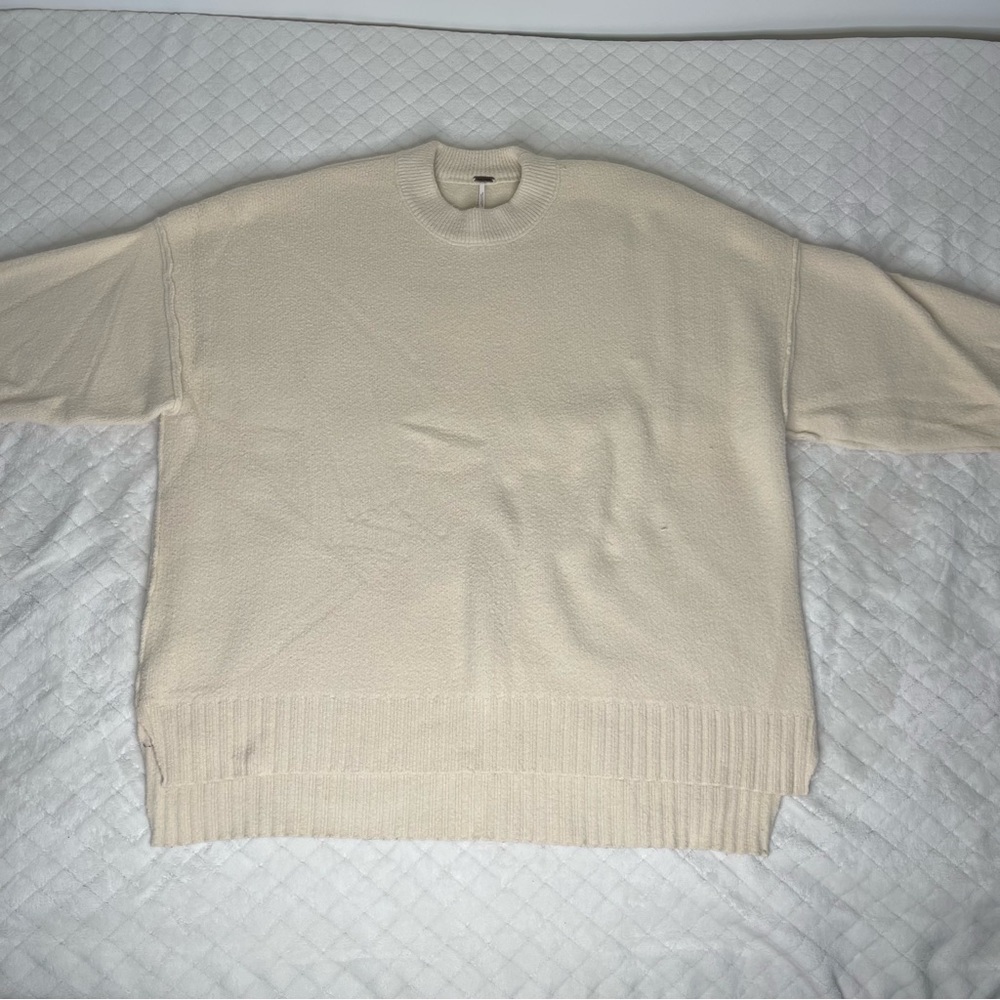 Free people over sized knitted sweater